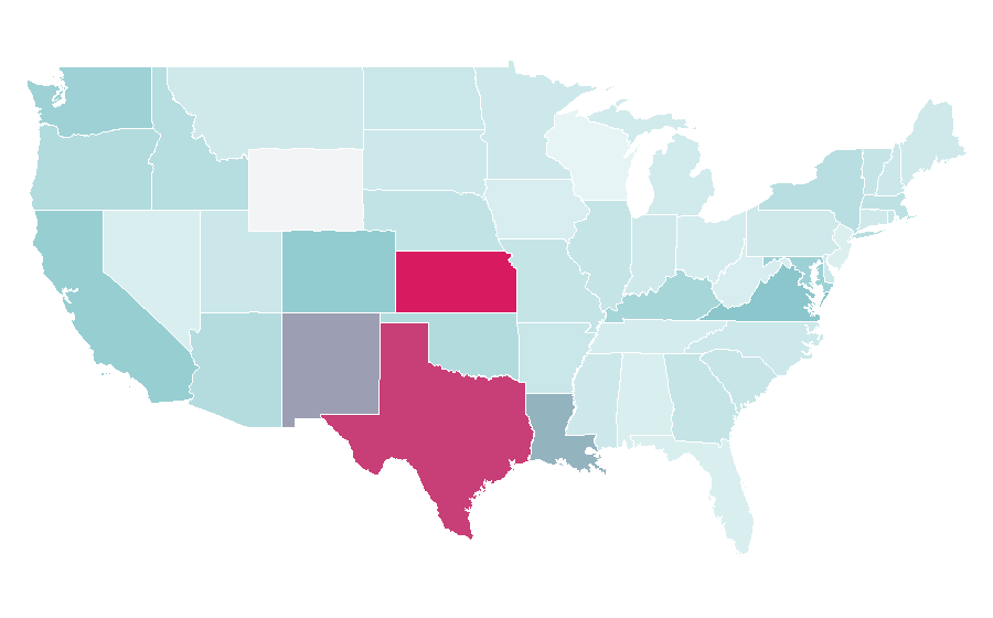 Affinity by region — Photojournalism, United States