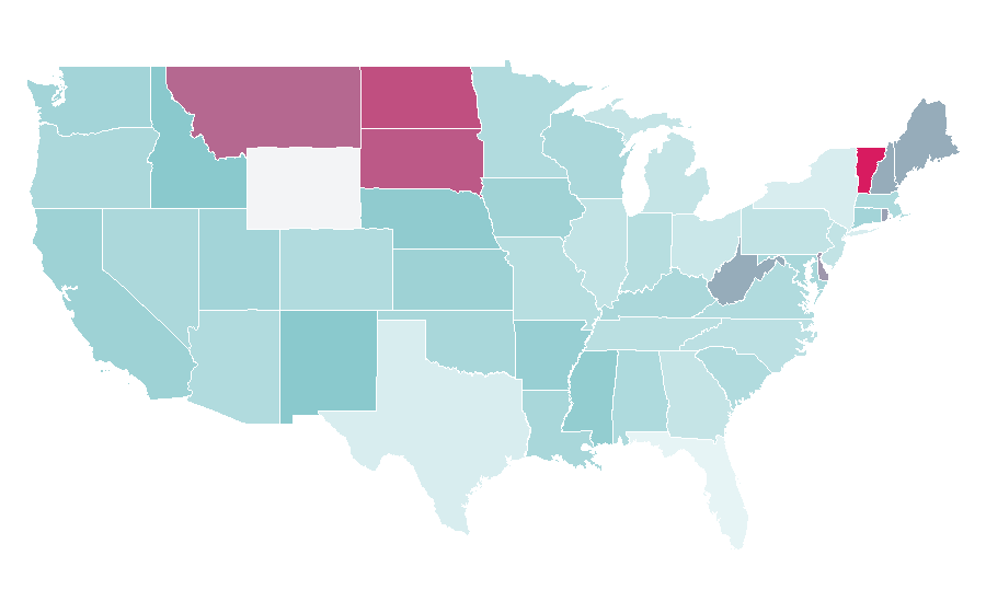 Affinity by region — Photovoltaic effect, United States
