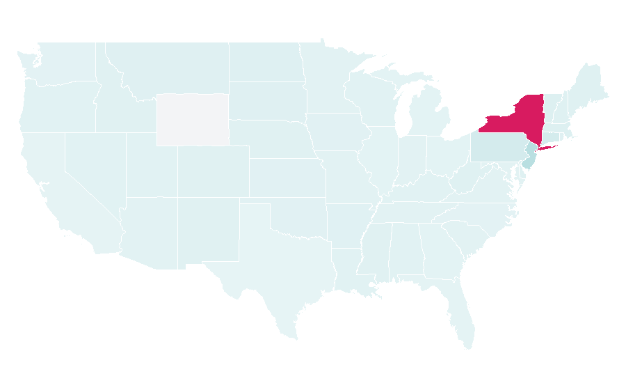 Affinity by region — Physique 57, United States