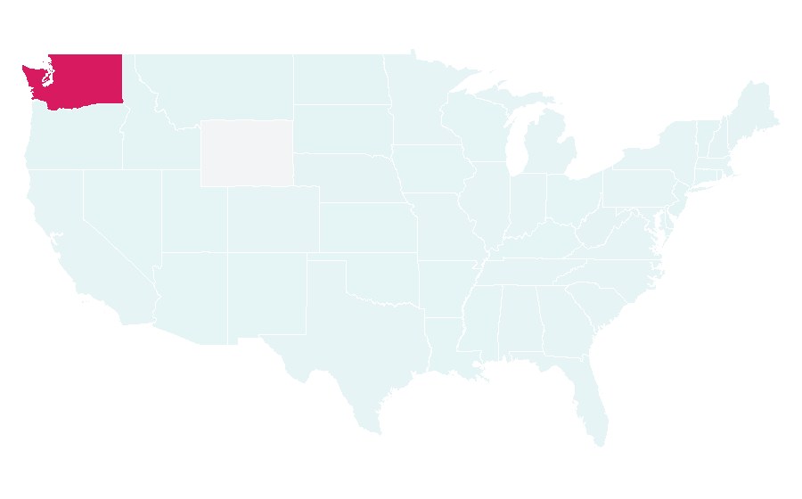 Affinity by region — Pi Sigma Epsilon, United States