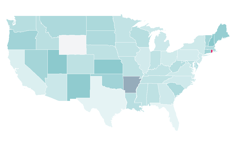 Affinity by region — Piano concerto, United States