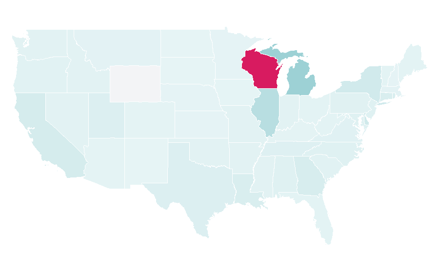 Affinity by region — Picnic basket, United States