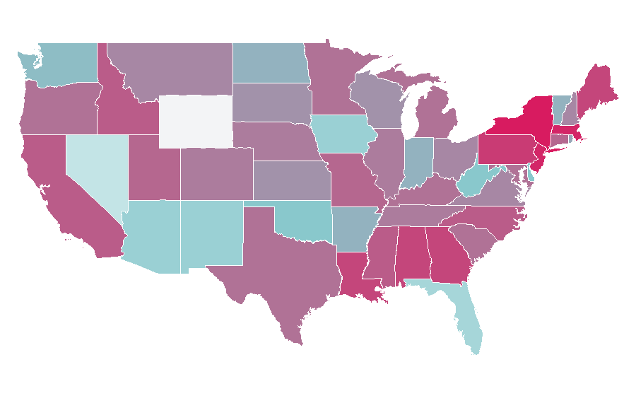 Affinity by region — Picture frame, United States