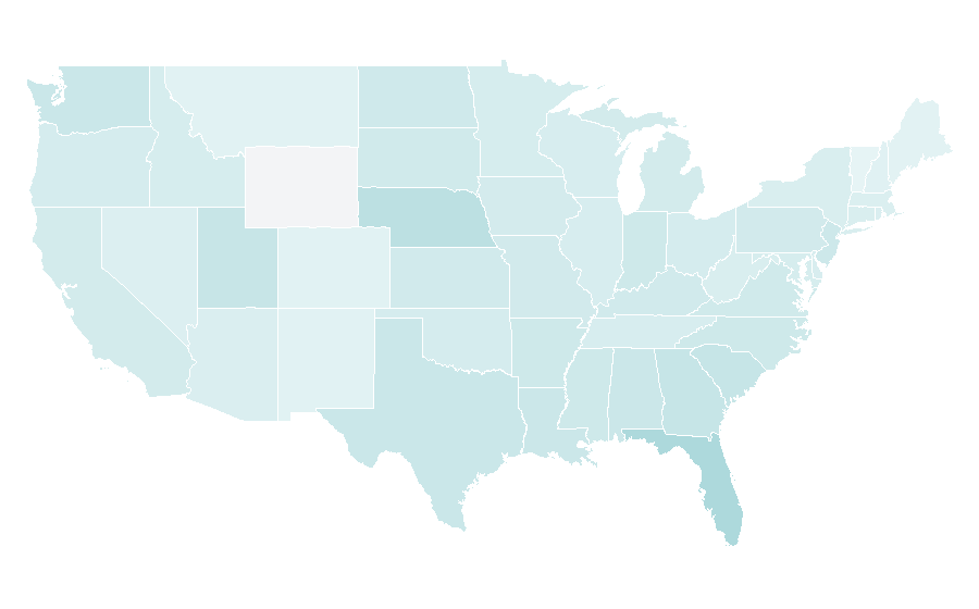 Affinity by region — Pineapple, United States