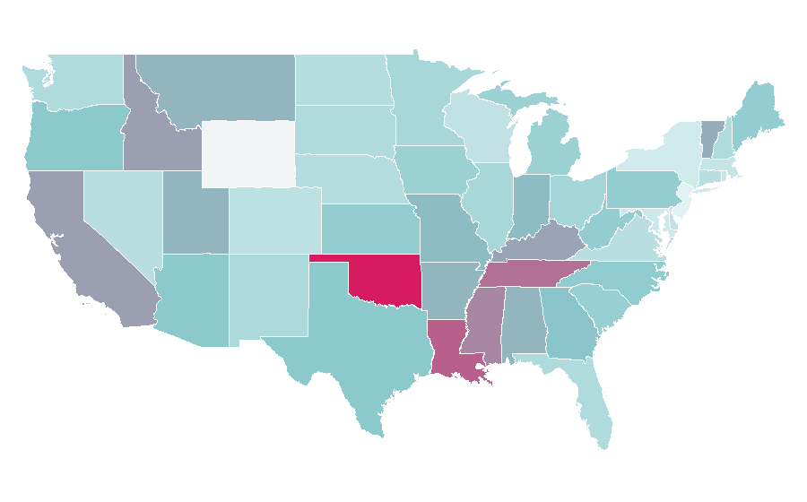 Affinity by region — Pippi Longstocking, United States