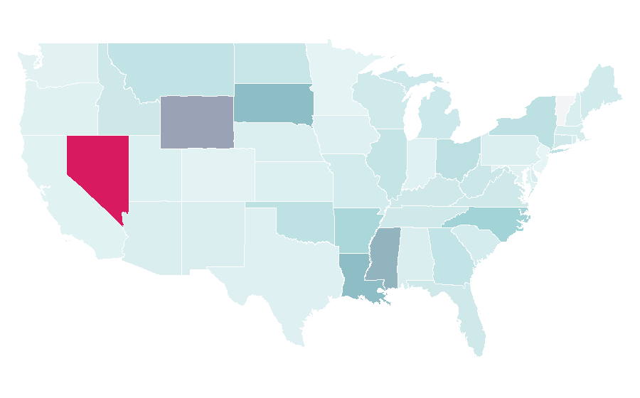 Affinity by region — Pit-Stop, United States