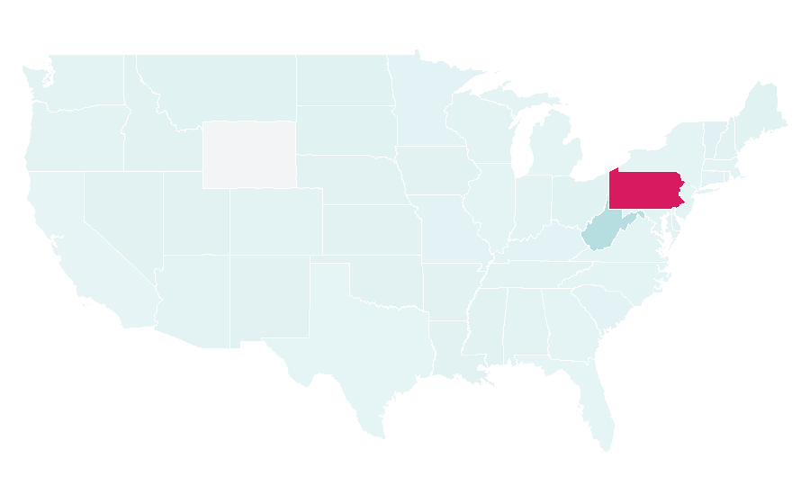 Affinity by region — Pittsburgh Symphony Orchestra, United States