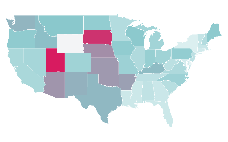 Affinity by region — Pixel art, United States