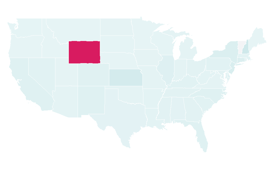 Affinity by region — Pizzeria, United States