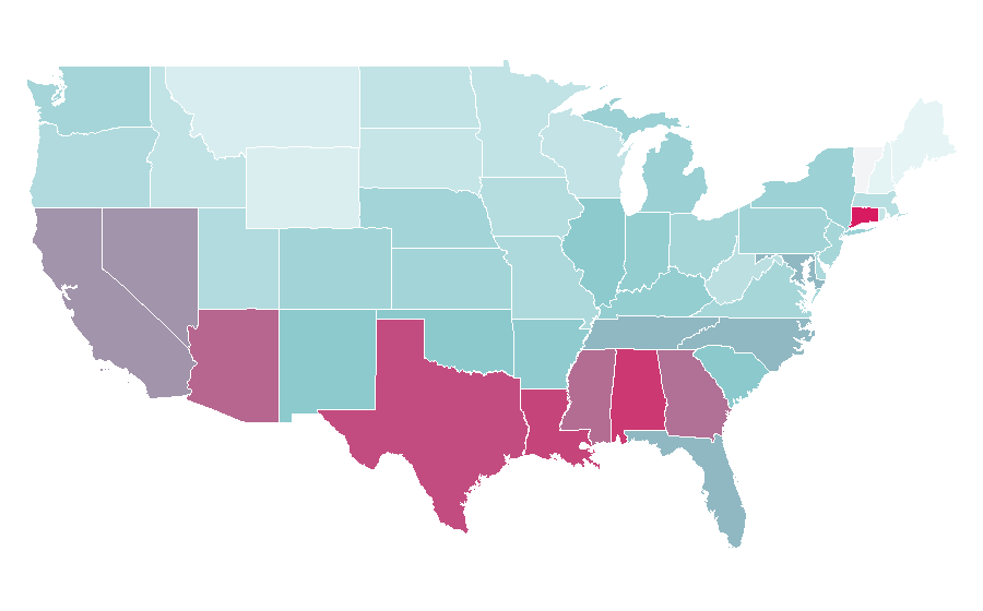 Affinity by region — Plan B (musician), United States