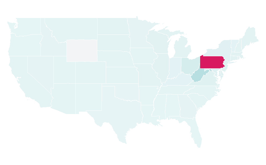 Affinity by region — PNC Park, United States
