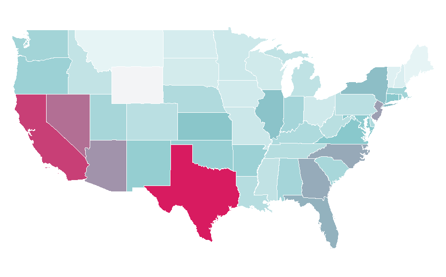 Affinity by region — Pocoyo, United States