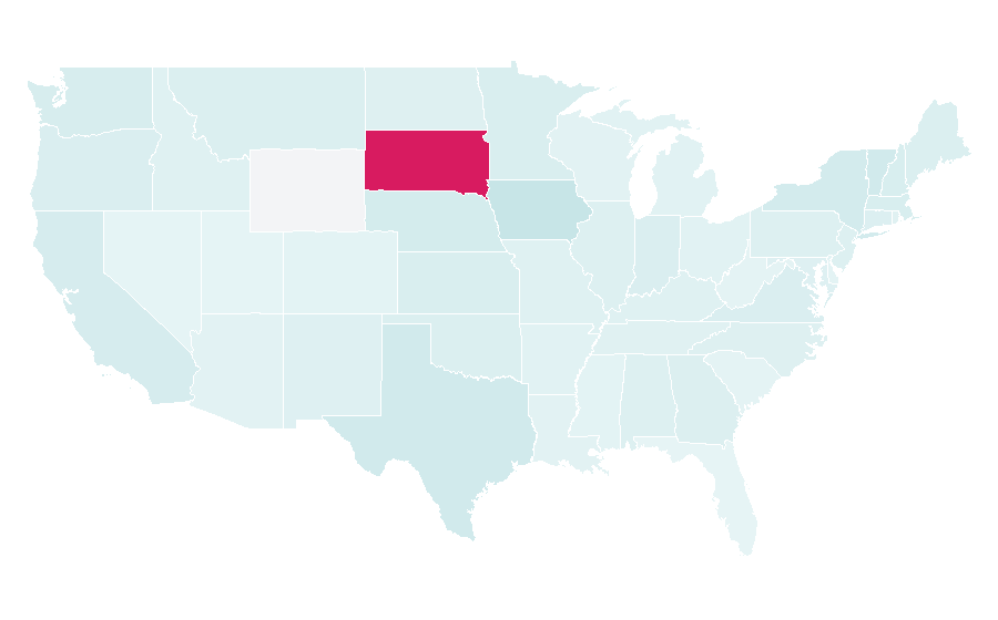 Affinity by region — Poetics (Aristotle), United States