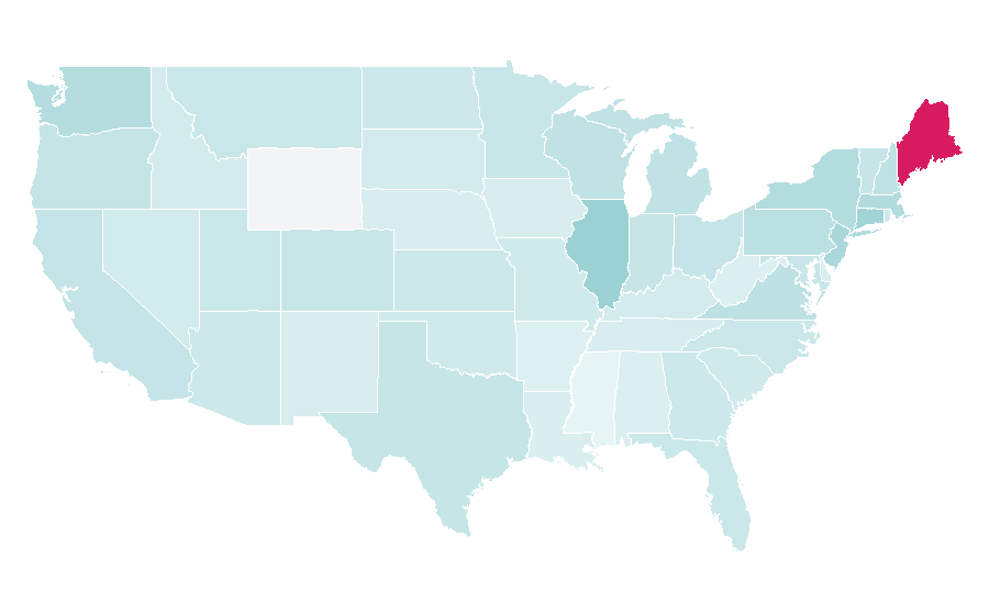 Affinity by region — Poland, United States