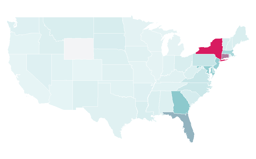 Affinity by region — Popcaan, United States