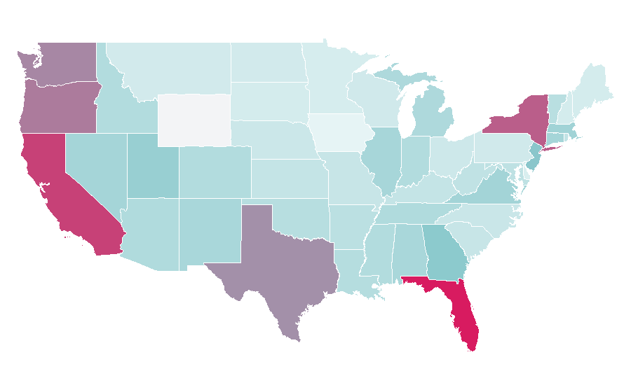 Affinity by region — Popcorn Time, United States