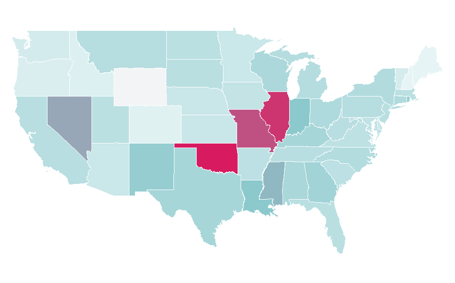 Affinity by region — Popping, United States