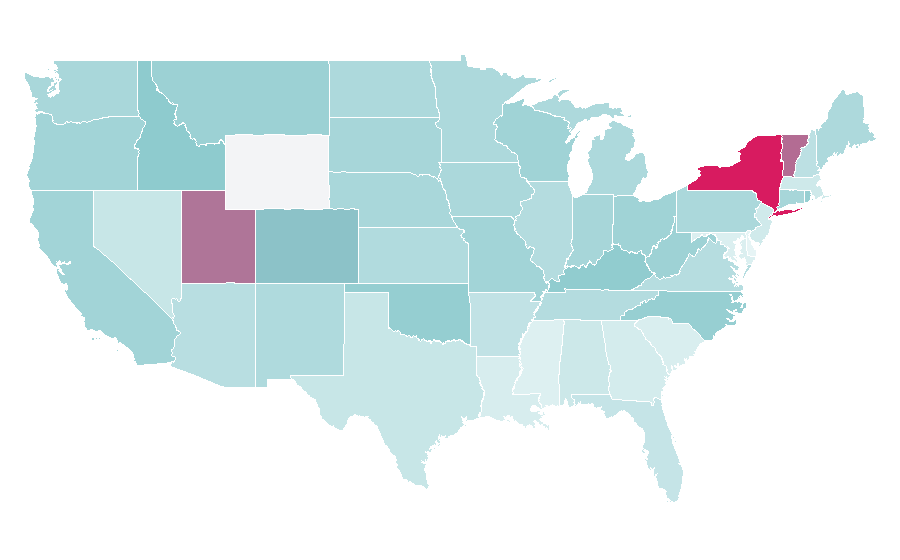 Affinity by region — Poppy, United States