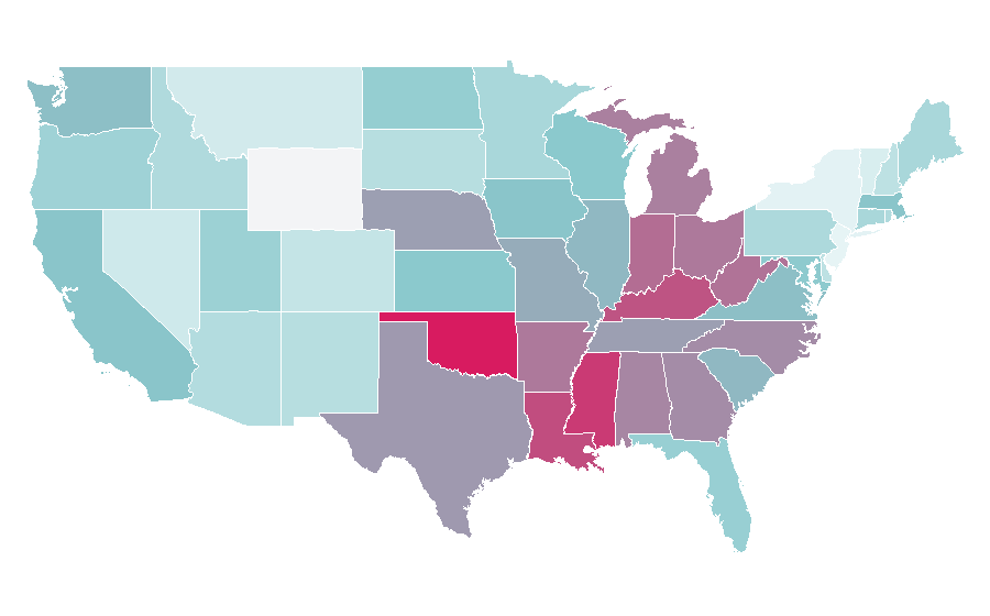 Affinity by region — Popsicle, United States