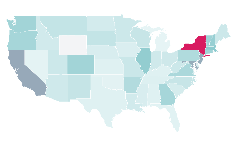 Affinity by region — PopSugar, United States