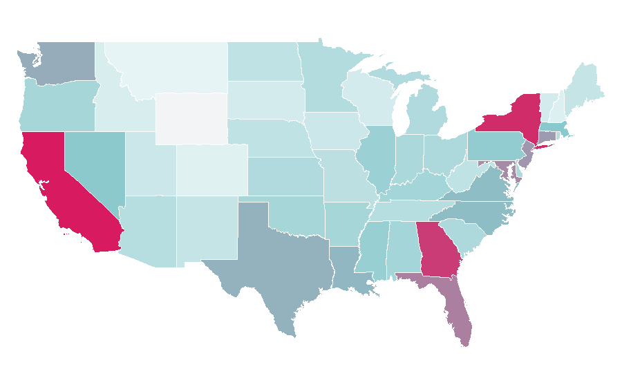 Affinity by region — Porridge, United States