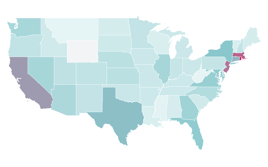 Affinity by region — Portugal national football team, United States
