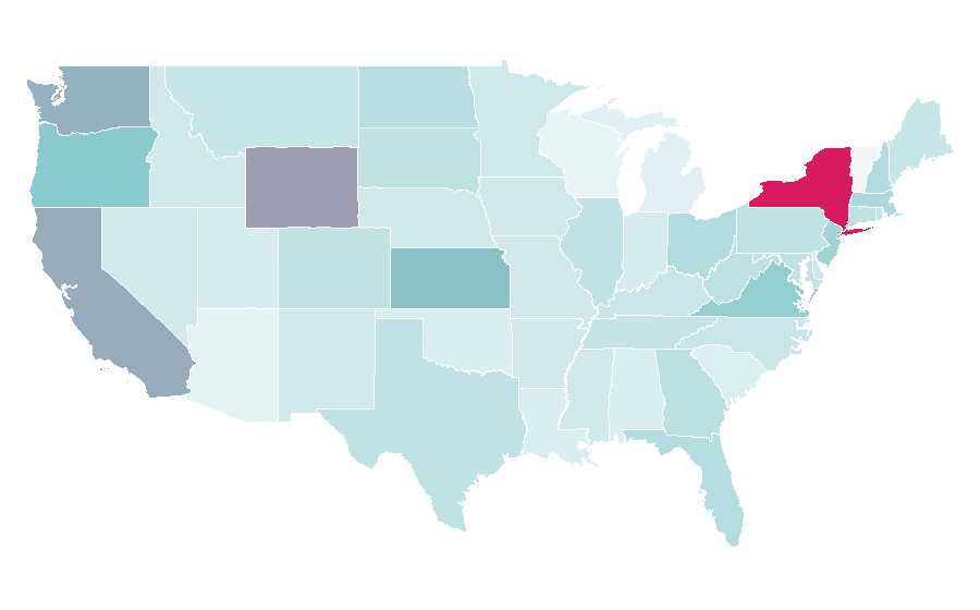 Affinity by region — Poundland, United States