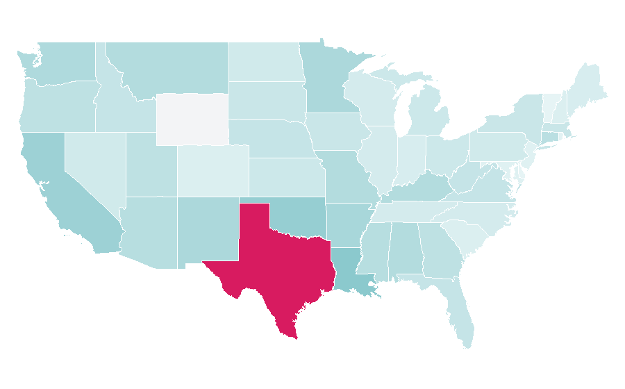 Affinity by region — POV (TV series), United States