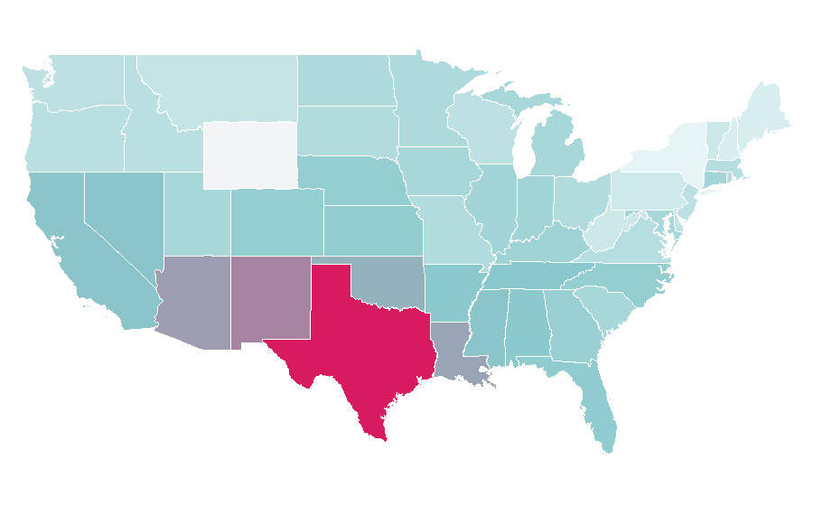 Affinity by region — Power steering, United States