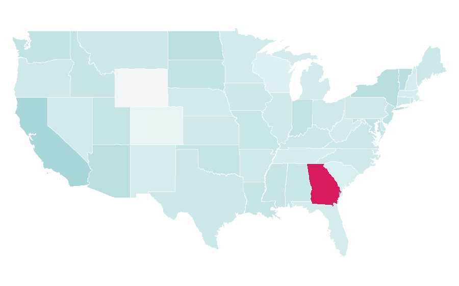 Affinity by region — Prankster, United States