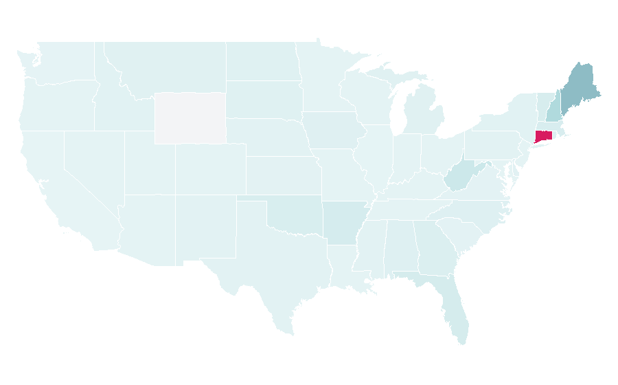 Affinity by region — Pratt & Whitney, United States