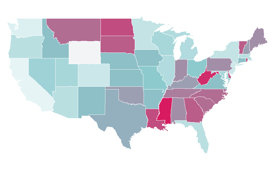 Affinity by region — Pre-engagement ring, United States