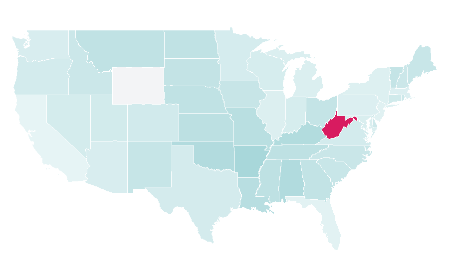 Affinity by region — Prefabricated building, United States