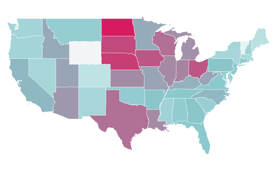 Affinity by region — Premier Protein, United States