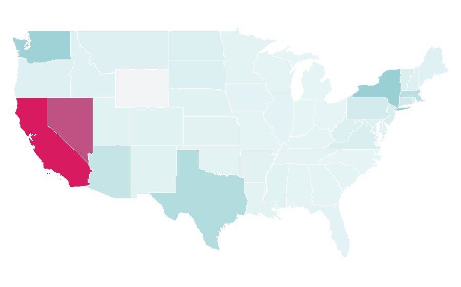 Affinity by region — Pressed Juicery, United States