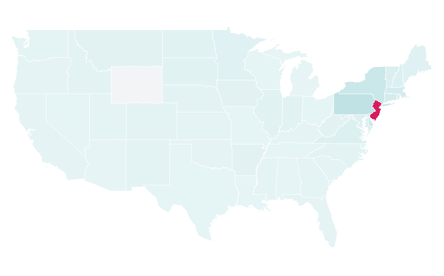 Affinity by region — Princeton, New Jersey, United States