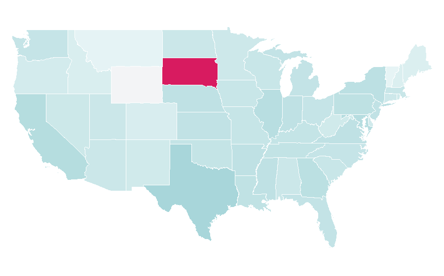 Affinity by region — Pringles, United States
