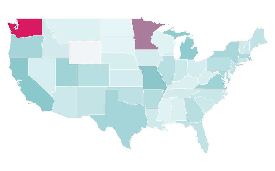 Affinity by region — Prism, United States