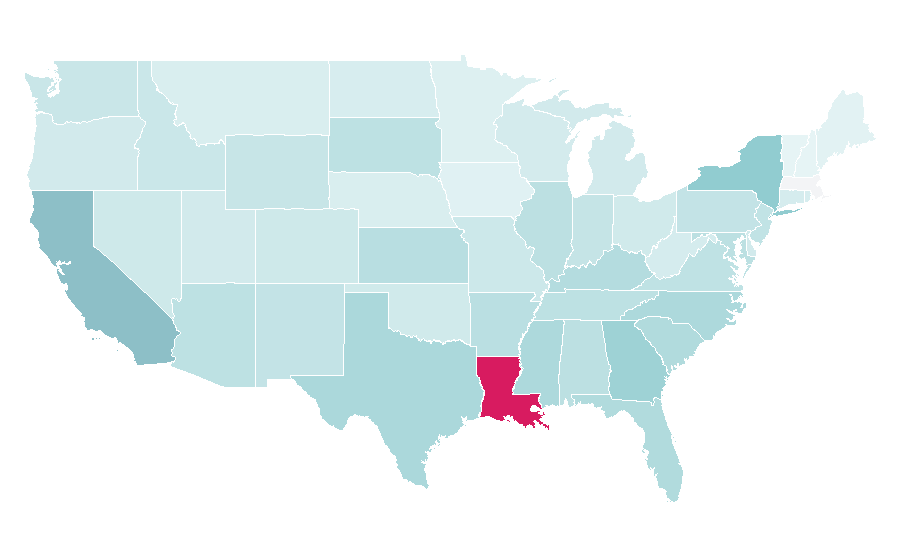 Affinity by region — Pro-Ject, United States