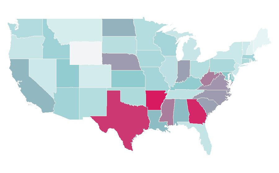 Affinität nach Region — Problem solving, USA
