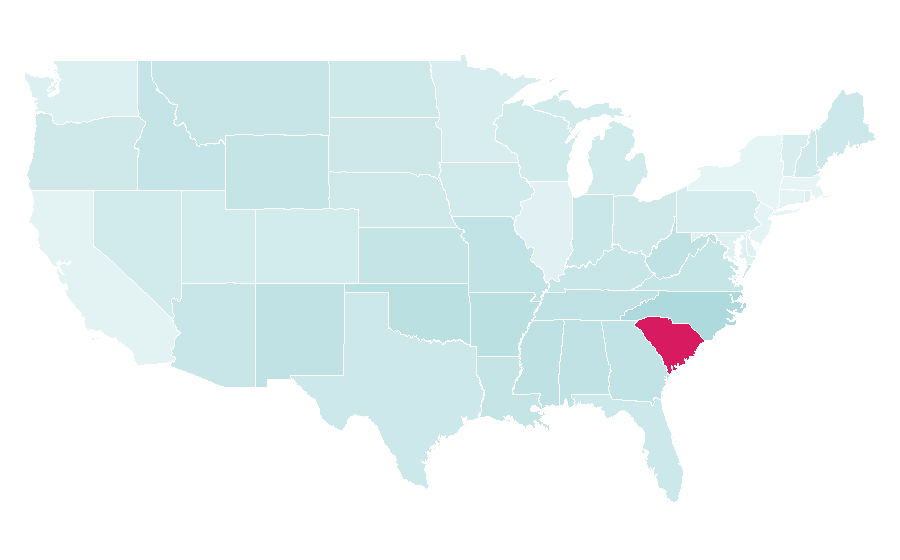 Affinity by region — Professional Squash Association, United States