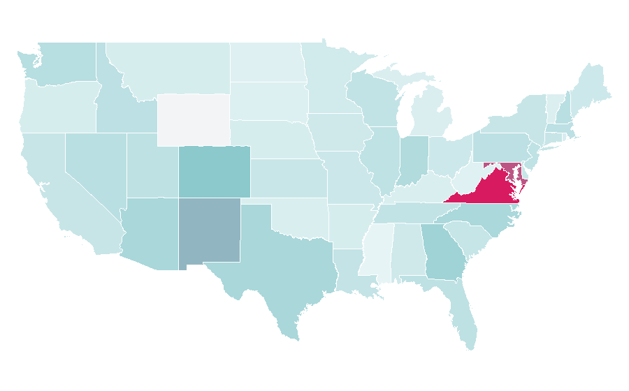 Affinity by region — Project Management Institute, United States