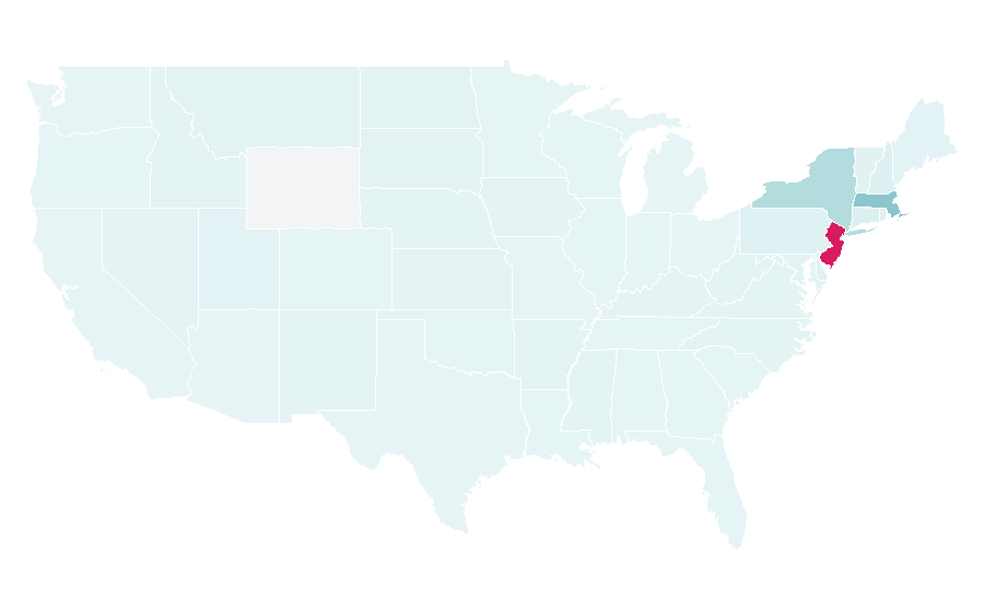 Affinity by region — Prudential Center, United States