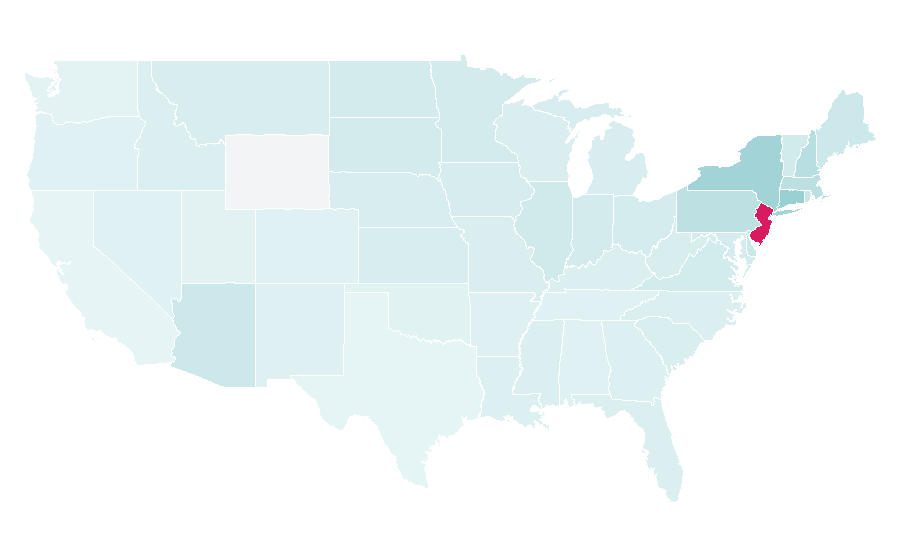 Affinity by region — Prudential Financial, United States