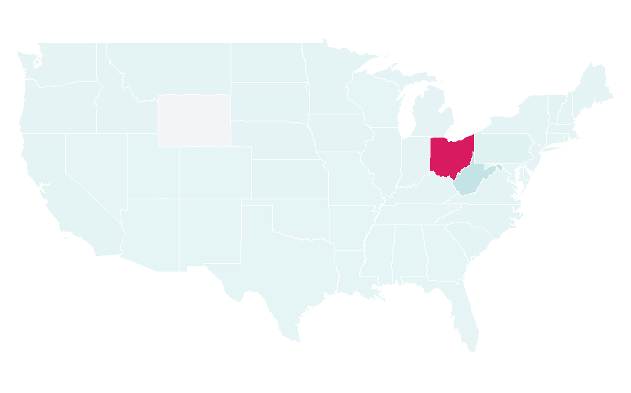 Affinity by region — Pulp (band), United States