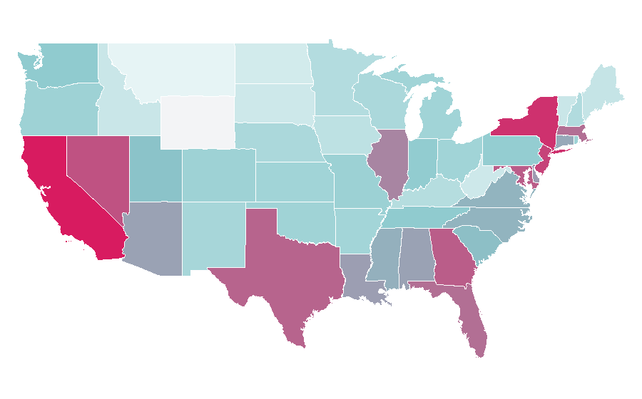 Affinity by region — Puma, United States
