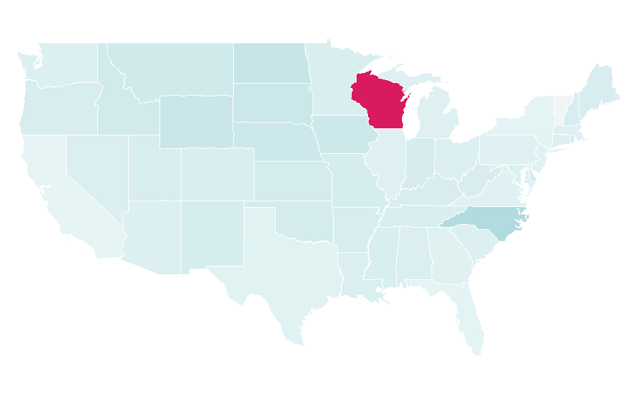 Affinity by region — Pure Diesel Power, United States