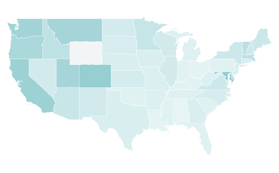Affinity by region — Queenstown, New Zealand, United States