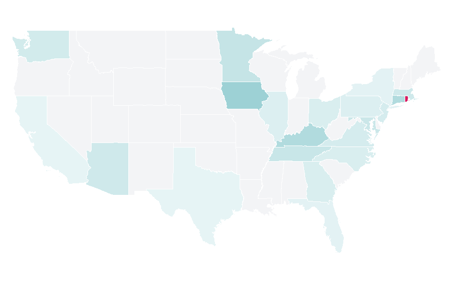 Affinity by region — Quiché Department, United States