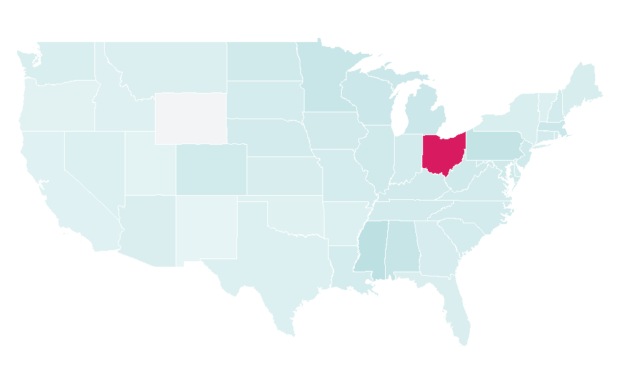 Affinity by region — Quinshon Judkins, United States